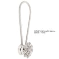 thumbnail image 4 of Curtain Buckle, Stylish Curtain Tiebacks, Exquisite Flower Shape for Home Living Room, 4 of 8