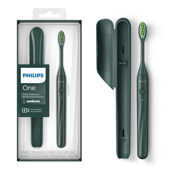 Brosse à dents rechargeable Philips One by Sonicare, vert, HY1200/28