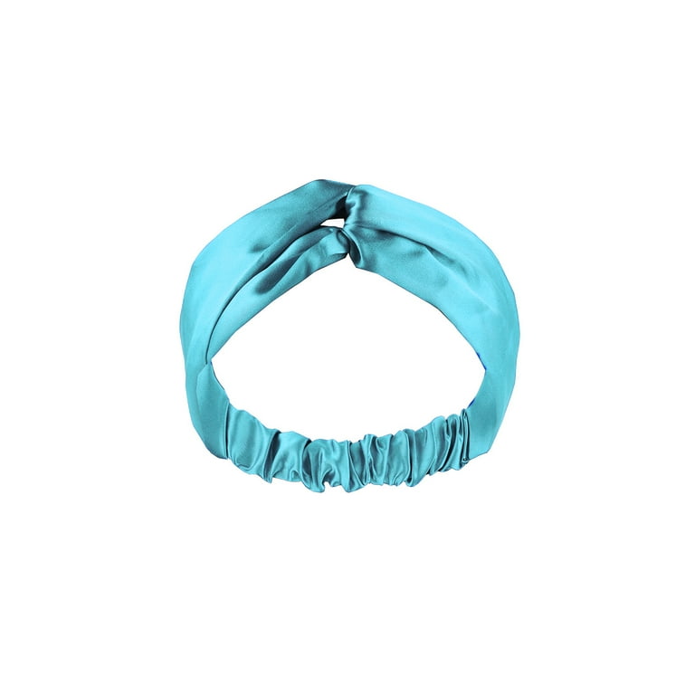 Black satin headband 2.5 cm wide alice hair band