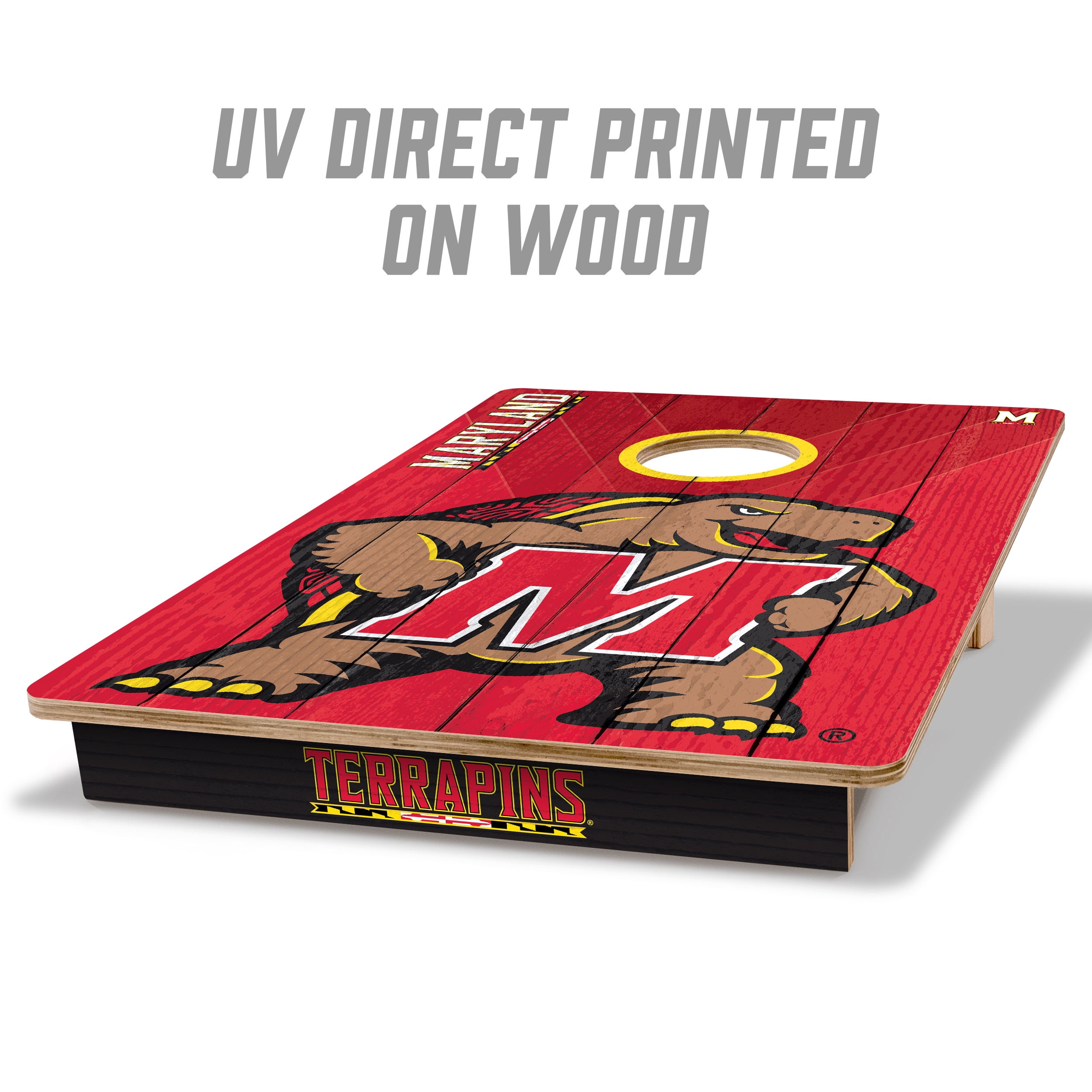 YouTheFan NCAA Maryland Terrapins 2' x 3' Cornhole Game No Bags
