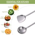thumbnail image 5 of Juego de utensilios de cocina de acero inoxidable - 2 utensilios de cocina - Juego de utensilios de cocina antiadherentes, 5 of 5