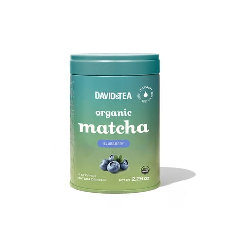 DAVIDsTEA Organic Blueberry Matcha