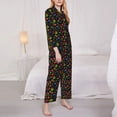 thumbnail image 3 of Sikiie Berries Pajamas for Women Set, Womens Pajama Sets, Lounge Sets for Women, 2pjs for Women-X-Large, 3 of 7