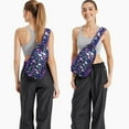 thumbnail image 3 of Cute Cartoon Axolotl Sling Bag with Adorable Kawaii Fantasy Creature Print, Lightweight Crossbody Backpack, Adjustable Strap, Durable for Outdoor and Daily Use, 3 of 5