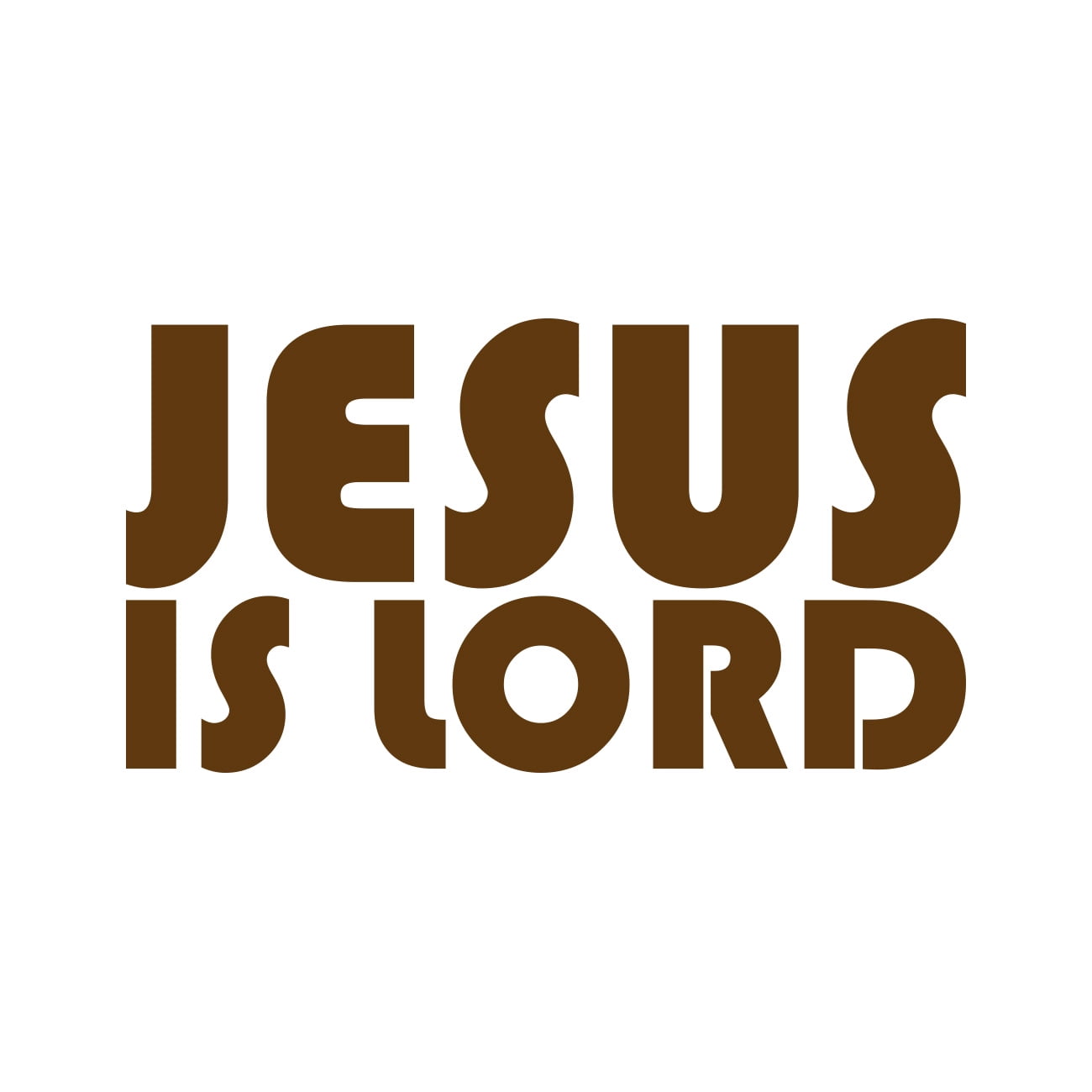 Jesus Is Lord Sticker Decal Die Cut Self Adhesive Vinyl Weatherproof Made in USA Many