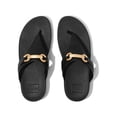 thumbnail image 3 of Sandalias FitFlop Lulu de piel gruesa con forma de cuña, 3 of 4