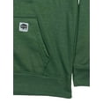 thumbnail image 2 of Buffalo Outdoors® Workwear American Flag Hooded Sweatshirt-Army Green/Camo, 2 of 3