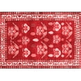 thumbnail image 1 of Ahgly Company Indoor Rectangle Animal Red Traditional Area Rugs, 5' x 7', 1 of 4