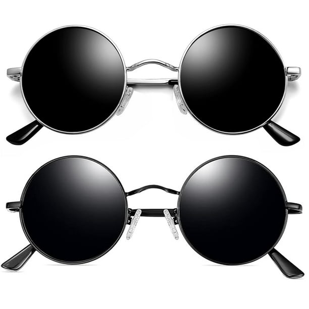 Gafas de sol Joopin Round, 2 unidades, polarizadas, UV400, para hombre y mujer