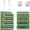Green, variant on Zipper Bag Organizer Suitable for kitchen RV Campers with Zipper Gallon, Quart, Sandwich and Snack Food Storage Bags, Kitchen Plastic Bag Storage Organizer (Green)