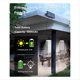 thumbnail image 5 of Lámpara Colgante Solar para Exteriores con Control Remoto, Lámpara LED Impermeable, Candelabro de Doble Cabezal, Decoración para Exteriores., 5 of 7