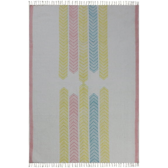 Casavani Kitchen Floor Kilim Traditional Rug,Yellow 2x3 feet