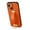 Orange, variant on Allytech Case for iPhone 15 Plus with Wristband & Ring Holder, Luxury PU Leather Screen Lens Protection Shockproof Anti-Scratch Slim Cover Case for Women Men - Black