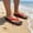 Red, variant on Viluyesy Mens and Teens Flip Flops (US5-10), Comfortable Lightweight Non-Slip Indoor Outdoor Beach Slide Slippers