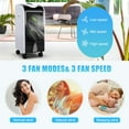 thumbnail image 4 of Giantex Evaporative Air Cooler, Portable Cooling Fan w/Humidifier for Home Office Dorms, 4 of 8