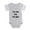 Heather Grey, variant on CafePress - Its Not Me - Cute Infant Baby Football Bodysuit