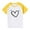 Yellow#1, variant on ShiShine Toddler Boy Girls Short Sleeve T Shirts Cute Print Crewneck Tee Tops Summer Casual Loose Blouses Summer Clothes