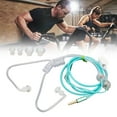 thumbnail image 3 of Écouteurs à Air Tube Ergonomique Réduction de Bruit Radioactif Portable Binaural 3.5mm pour Ordinateur Portable Tablette, 3 of 7