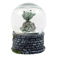 thumbnail image 3 of Ebros Gift Small Collectible Whimsical Sulky Baby Dragon Water Globe Figurine With Glitters 3.5"H Snow Globe, 3 of 5