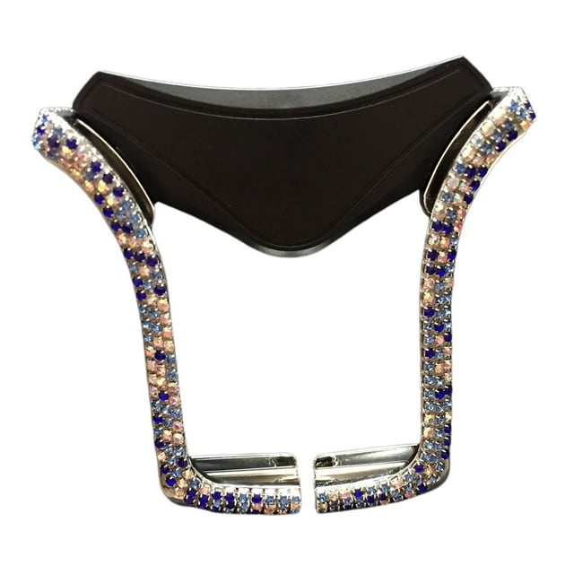Soporte universal ajustable para teléfono de coche, soporte para rejilla de ventilación de coche, compatible con el coche. Azul