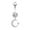 10#, variant on Kiplyki Belly Button Ring Updated S Urgical Steel Belly Button Rings With Properly