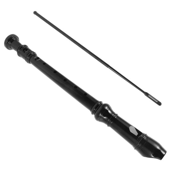 CIMAXIC Recorders For Kids 8 Hole Soprano Recorder ABS Black Music Learning Instrument For Beginners 1Pcs