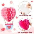 thumbnail image 3 of 97Pcs Valentine's Day Love is in The Air Bulletin Board Decoration Set Heart Hot Air Balloons Honeycomb Trim Borders Clouds Cutouts Party Supplies Classroom School Chalkboard Wall Decoration, 3 of 6