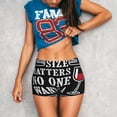 thumbnail image 3 of Naloa Wine Funny Biker Shorts for Women Seamless Scrunch Short Women’s Yoga Shorts for Gym Running Sport Shorts - X-Large, 3 of 9