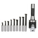 thumbnail image 5 of Juego de barra de mandrinar de 13 piezas acero al carbono Inglés R8 Cabezal de barra de mandrinar Cabezal de mandrinar R8 Proceso de torno CNC F1 0001 '' 7/16-20UNF Set ANGGREK Otros, 5 of 8