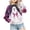 White-1, variant on Odeerbi Toddler Girls Halloween Hoodies Ghost Print Hooded Sweatshirts Crewneck Oversized Sweatshirt 1-12 Years Kids Fashion Long Sleeve Pullover Tops Red