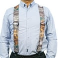 thumbnail image 3 of MELOTOUGH Suspenders for Men 2Inch Heavy Duty Clips Hunting Work Adjustable Suspenders Camo, 3 of 7