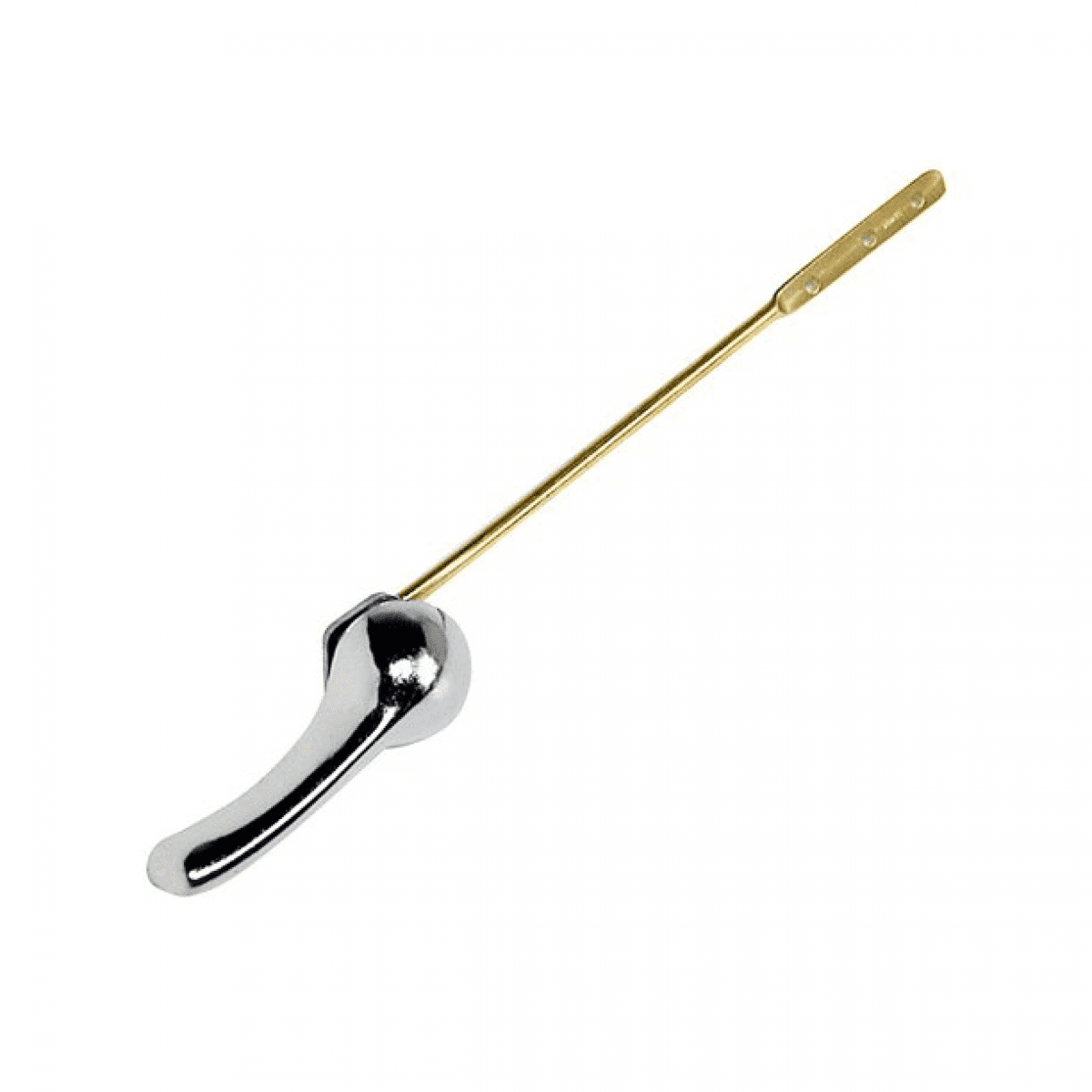 YaFex-goods Replacement Universal Toilet Tank Flush Lever Handle, Chrome