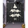 thumbnail image 3 of Halloween Trick or Treat Witch Hat Shower Curtain Set ，Waterproof Fabric Shower Curtains Shower Curtains for Bathroom,Bathroom Decor 36"x72", 3 of 6