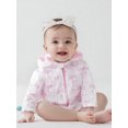 thumbnail image 6 of BemeyourBBs Toddler Girls Jacket Bowknot Print Zipper-Up Long Sleeve Coat, 6 of 9