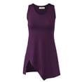 thumbnail image 1 of MBJ Womens Edgy Asymmetrical Tank Top, 1 of 4