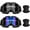 Grey, variant on Adult Dirt Bike Goggles,5-Pack ATV Motorcycle Goggles for Men & Women, Wide Vision Riding Off-Road Goggles