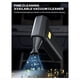 thumbnail image 3 of Plumero Eléctrico de Alta Potencia de 130.000 RPM, Soplador de Polvo Portátil de 6 Velocidades con Luz LED, Martillo de Seguridad, Miniventilador Turbo A, 3 of 5
