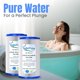 thumbnail image 2 of Cartucho de filtro de agua SafeFlow Essentials de 20 micras (paquete de 6), 2 of 6