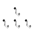thumbnail image 6 of FRCOLOR 4pcs Stainless Steel Door Stopper Wall Mount Door Stop Wall Protector Device, 6 of 8