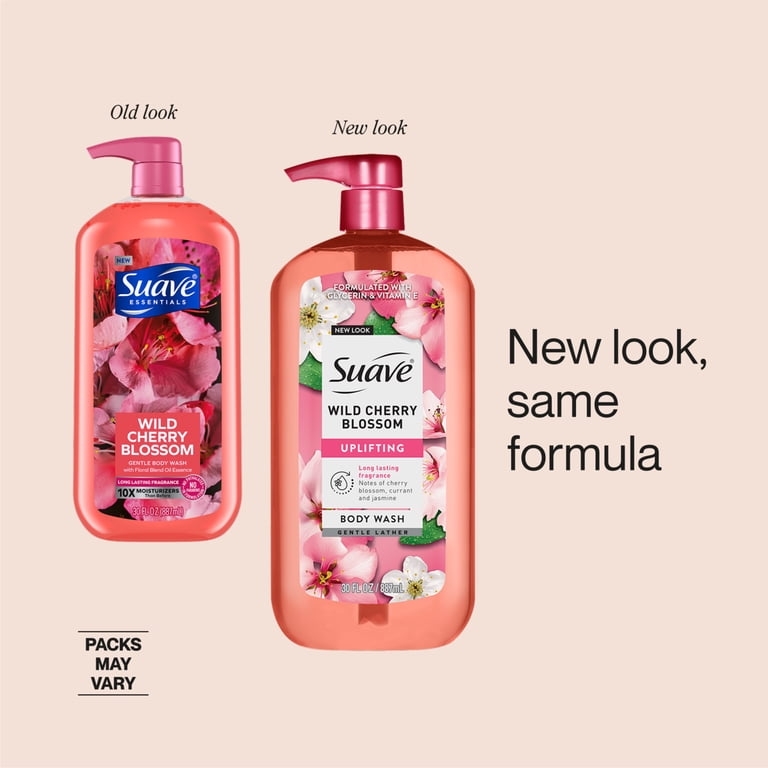 Suave Wild Cherry Blossom Moisturizing Body Wash, 2 Pack photo 5