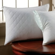 300 Thread Count Cotton Sateen Quilted Pillow Protector