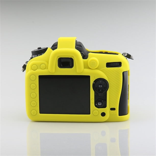 rubber shell silicone skin body cover for nikon d7100 d7200 camera protect case