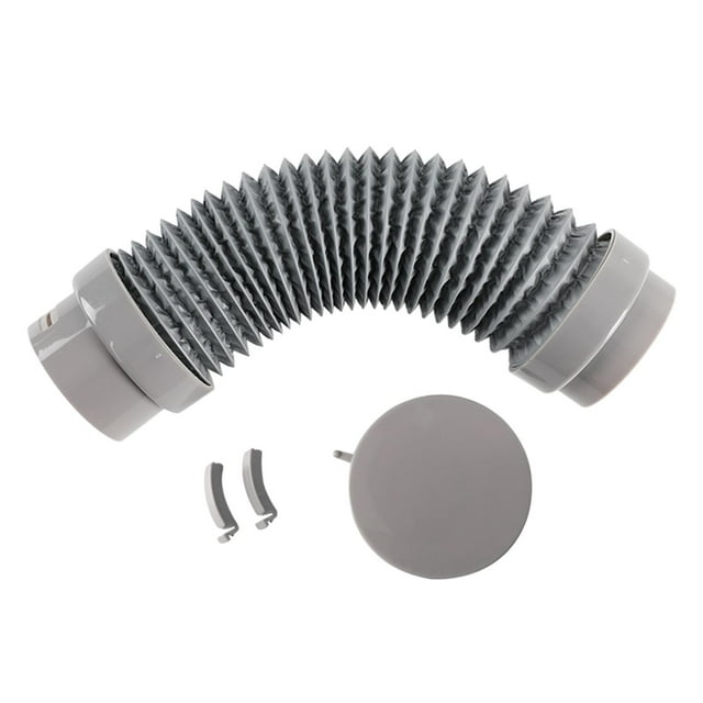 simhoa Vent Duct Hose Easy to Install Ducting Connection Ventilation Hose Connector End 110 with Lid