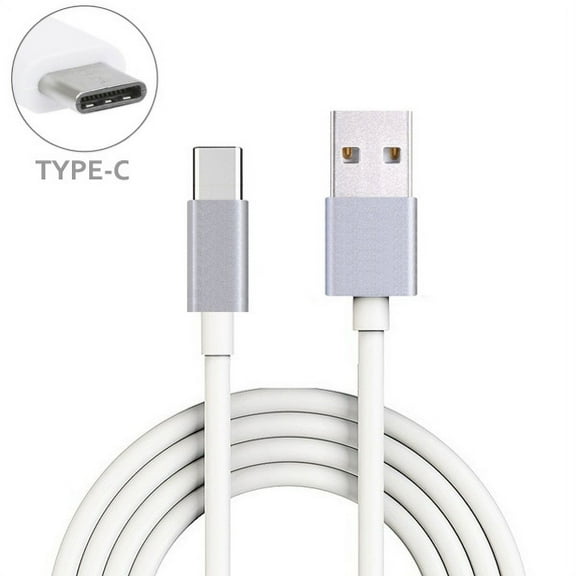 Verizon Samsung Galaxy S8 White 10ft Long Type-C Cable Rapid Charge USB Wire Sync Z6Y