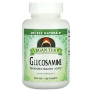 Source Naturals, Inc. Vegan True Glucosamine 750 mg 60 Tablet