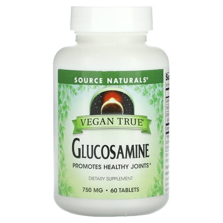 Source Naturals, Inc. Vegan True Glucosamine 750 mg 60 Tablet