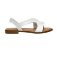 thumbnail image 2 of CUSHIONAIRE Women's Lido Asym Slingback Sandal +Memory Foam, 2 of 5