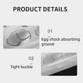 thumbnail image 5 of Portable Shockproof Egg Container for Outdoor Camping, Hiking & Picnic—Secure, Crush-Resistant Egg Storage Case with Flexible Interior for Safe Transport, 5 of 5