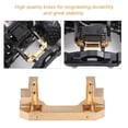 thumbnail image 2 of Fyydes RC Front Bumper Mount, RC Front Bumper Bracket,Model Vehicle Accessory Brass Front Bumper Mount for -4 RC Crawler Car, 2 of 8