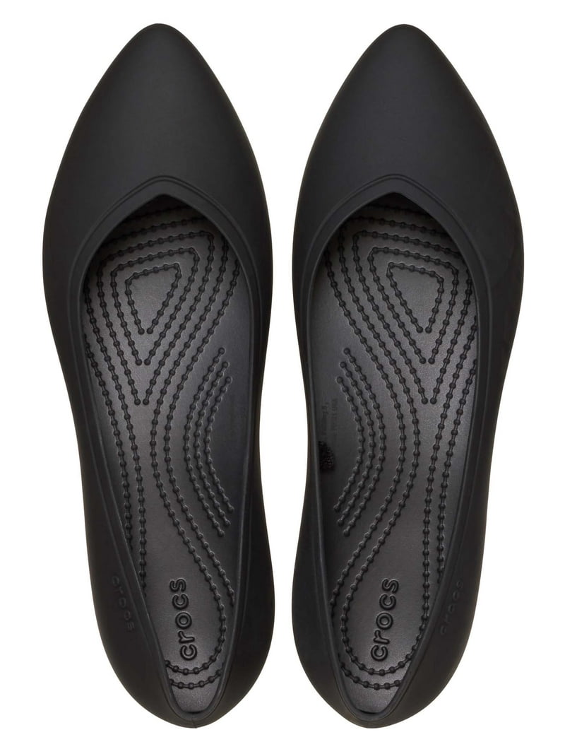 Crocs at Work On the Clock Slip Resistant Flat Shoes - Walmart.com